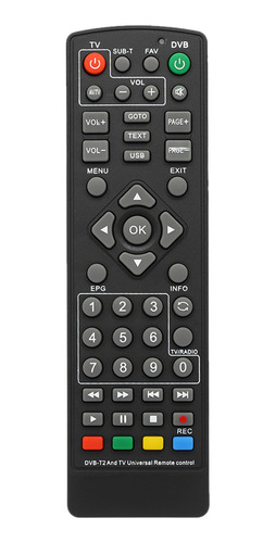 Universal Dvb-t2 Decodificador De Control Remoto Inalámbrico