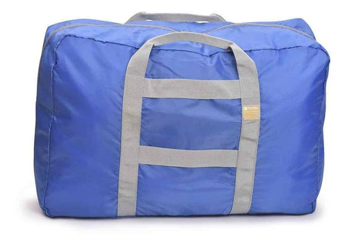 Bolso Plegable De Viaje 48lts Azul