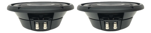 Kit 2 Subwoofer Pioneer Slim Ts-a2500ls4 10 Polegadas 1200w Cor Preto