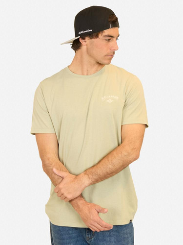 Polera Mc Ocean Whispers Verde Hombre Maui And Sons