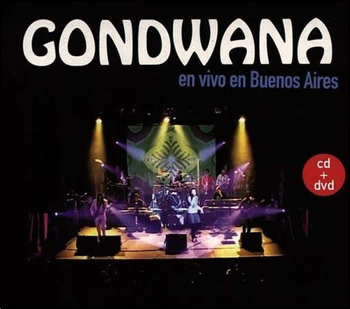 Imagen 1 de 1 de Gondwana En Vivo En Buenos Aires Cd + Dvd Nuevo Reggae