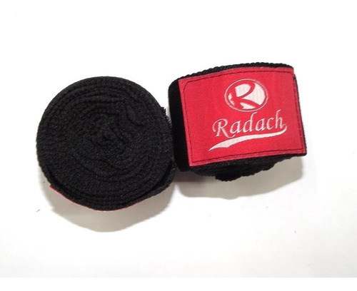 Imagen 1 de 1 de Vendas De Entrenamiento Box Marciales En Tela Color Negro