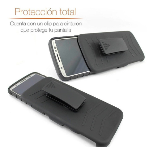 Funda Uso Rudo Combo Clip Para Samsung A01 Core / A2 Core