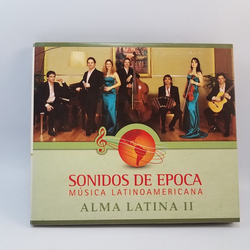 Sonidos De Epoca Musica Latinoamericana Alma Latina 2 Cd M 