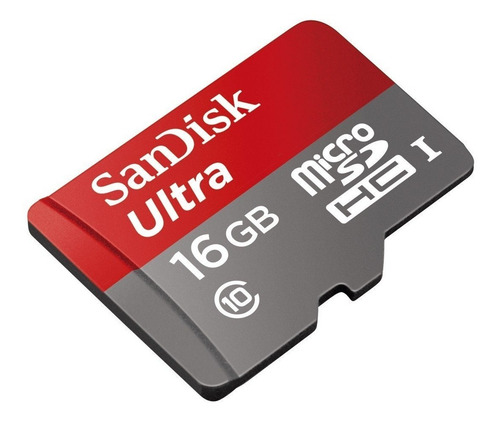 Memoria Micro Sd Ultra Sandisk De 16gb