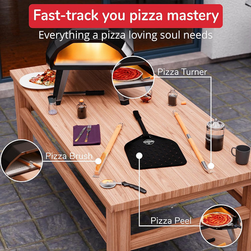 Cepillo Para Horno Senwosa, Largo De 66 Cm, Acero Inoxidable