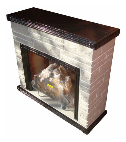 Hogar Esquinero Piedra S/madera C/ Leños Refractarios 5000