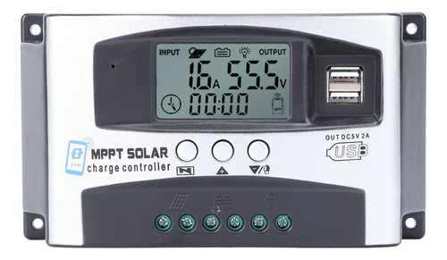 Regulador De Panel Solar, Controlador Mppt, Control De Aplic