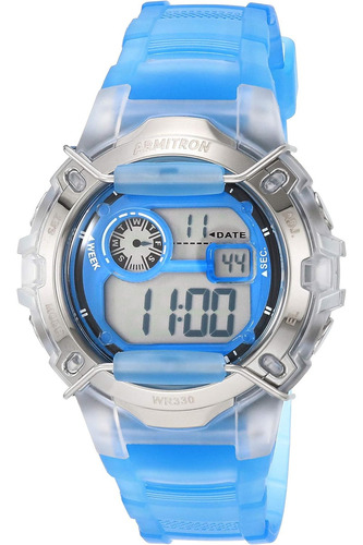 Reloj Armitron 457129tbl Para Caballero Color Azul