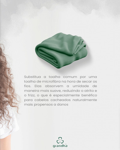 Kit Grandha Vector Force 5 Produtos Cachos E Crespos