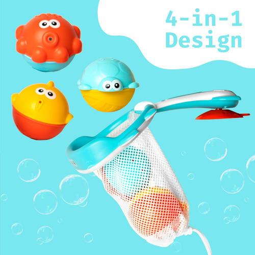 Juego De Juguetes De Pesca De Baño Para Bebés, Juguete Para