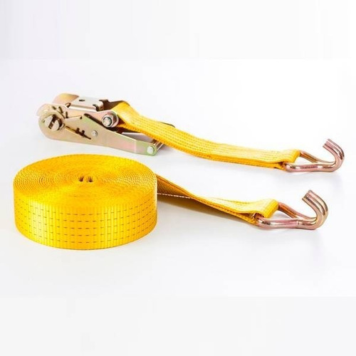 Imagen 1 de 2 de Conjunto De Cinta De Carga 9mtr + Catraca 0.30mts Ancho 5cm