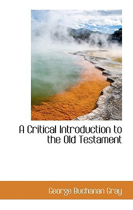 Libro A Critical Introduction To The Old Testament - Gray...