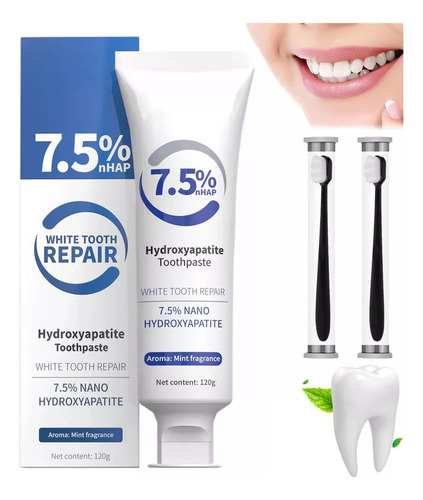 Pasta De Dientes Con Hidroxiapatita Al 7,5%, Hidroxiapatita