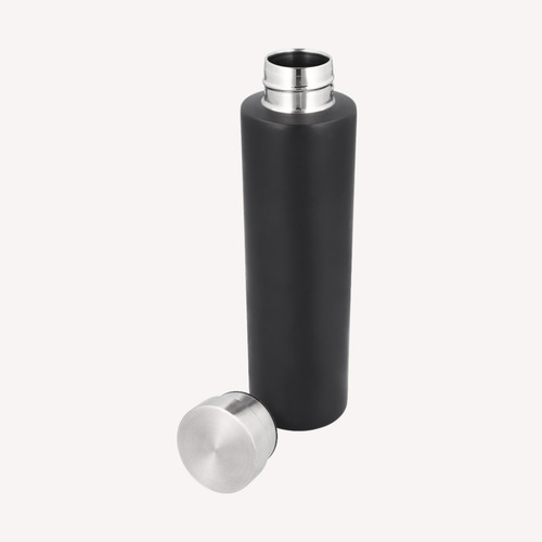 Imagen 4 de 10 de Termo De Tapa Enroscable Doble Pared Acero Inox 500 Ml