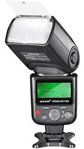 Neewer 750ii Ttl Flash Speedlit Con Pantalla Lcd Para Nikon