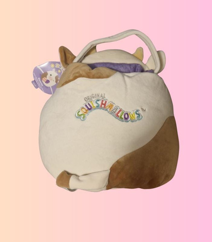 Peluche Vaca Ronnie Canasta Squishmallows Pascua Fiesta