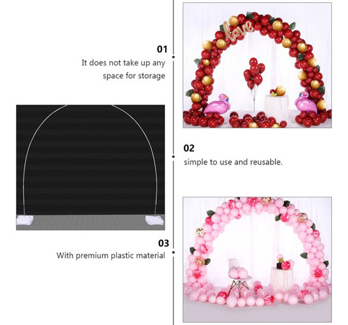 Soportes Con Forma De Arco For Globos, Bases For Bolsas De .