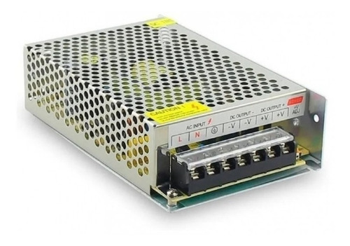 Imagen 1 de 5 de Fuente Switching 12v 3a 40w Metalica Cinta Led Cctv Candil
