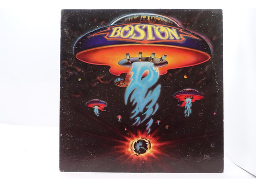Vinilo Boston Boston 1976 Epic. Primera Edición Made In Usa