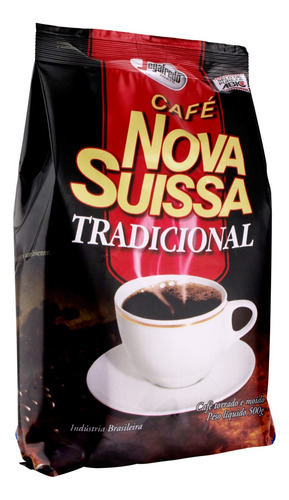 Café Torrado e Moído Tradicional Nova Suissa Pacote 500g
