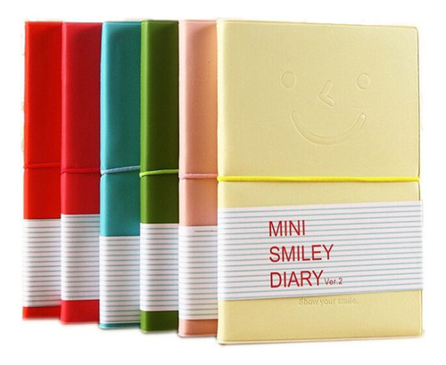 Caderno De Bolso L Smiley Paper Memo Diary Planner Jour 9010