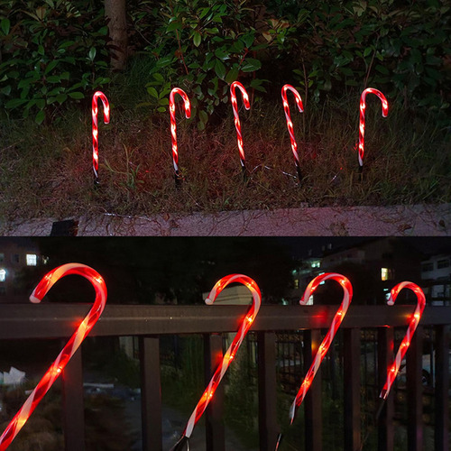 Lámparas Led De Navidad Adornos Luces De Energía Solar De