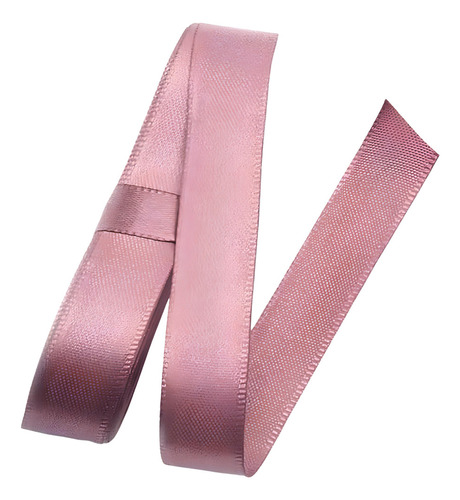 Fita Decorativa De Cetim Rolo Com 10 Metros X 15mm Coloridas Cor Rosa-escuro Liso