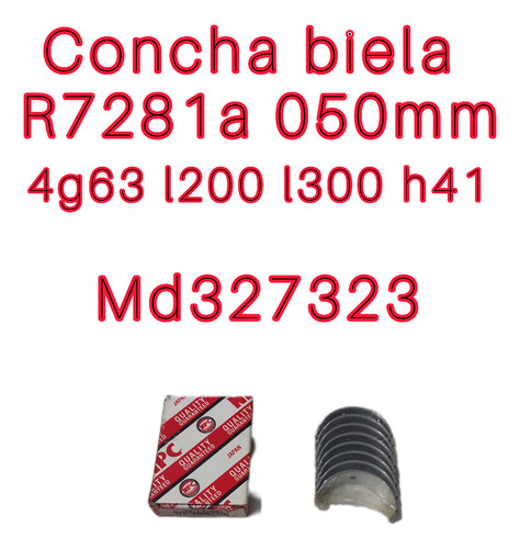 Concha Biela R7281a 050mm Mitsubishi Panel L300 L200 H41