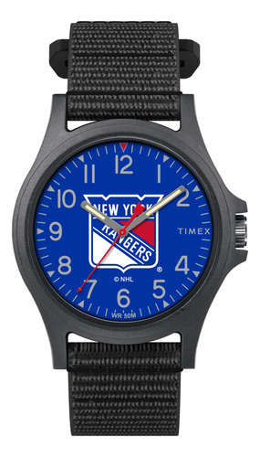 Reloj Timex Nhl Pride 40 Mm Para Hombre - New York Rangers