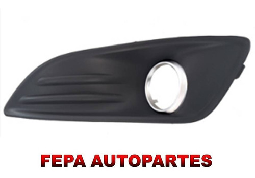 Grilla Tapa Faro Auxiliar Ford Fiesta Kinetic 14/18 Cromado