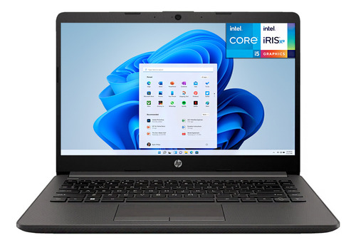 Laptop Hp 240r G9 De 14 Intel Core I5 8gb Ram 512gb Ssd W11 Gris Oscuro