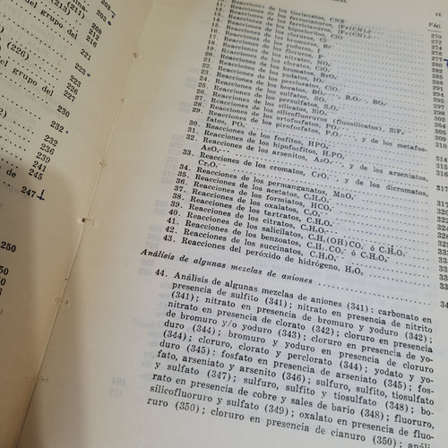 Quimica Analitica Cualitativa, Vogel, Kapelusz,caballito (Usado)