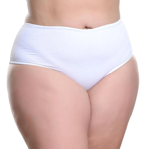 Biquini Calcinha Tanga Plus Size Cintura Alta Tamanho Grande