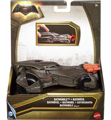 Batman Vs Superman - Batimovil - 14cm - Friccion - Mattel | MercadoLibre