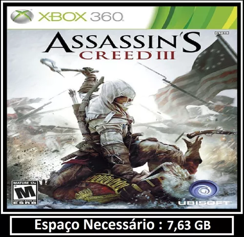 Jogos Xbox 360 transferência de Licença Mídia Digital - ASSASSINS