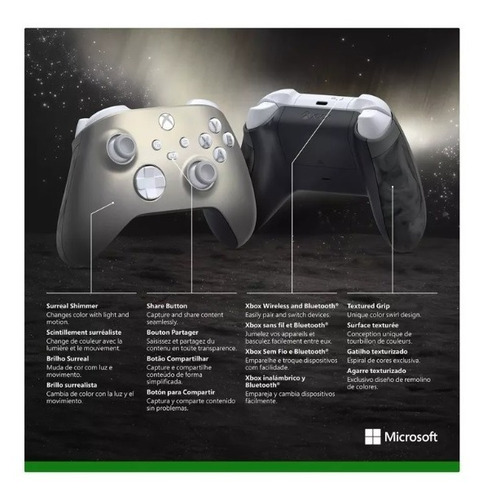 Imagen 5 de 5 de Control Inalámbrico Xbox Series X|s, Xbox One Lunar Shift