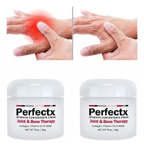 Crema Terapéutica Perfectx Para Articulaciones Y Huesos, 2 U