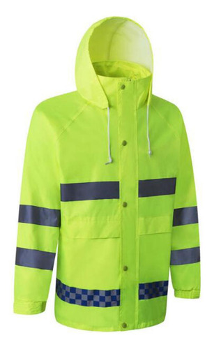 Chaqueta Impermeable Para Hombre De Lluvia Suministros