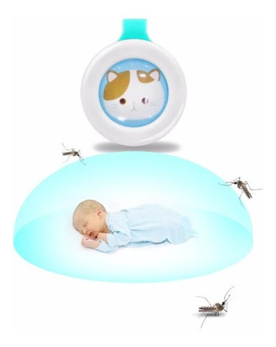 3 Unidades Botón Repelente De Mosquitos Para Bebés 