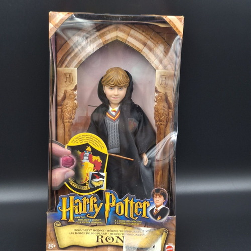 Harry Potter Ron Weasley Mattel 2001 Boneco 16 Cm  Antigo 