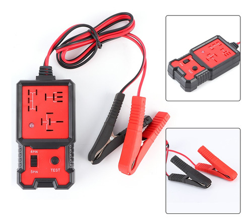 Comprobador De Relé Electrónico De 12 V Con Comprobador Auto