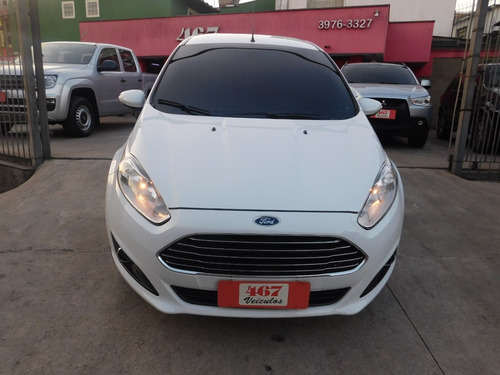 Ford Fiesta Hatch 1.6 16v Titanium Powershift 2015 Branco