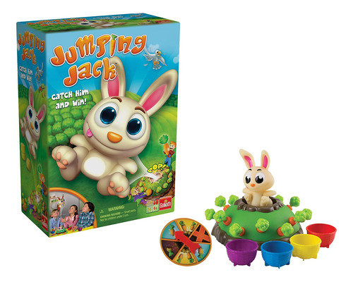 Jogo Jumping Jack, De Goliath, Pull Out A Cenoura