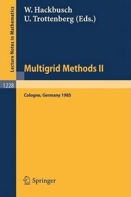 Libro Multigrid Methods Ii : Proceedings Of The 2nd Europ...