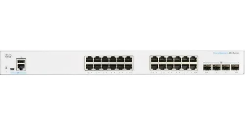 Switch Cisco Cbs250-24p Adm 24 Gigabit + 4 Sfp