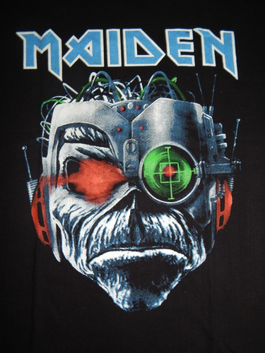 Iron Maiden Playera Camiseta Mediana Motorhead Kiss Dist1 