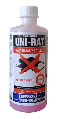 Raticida Uni-rat X 500ml.