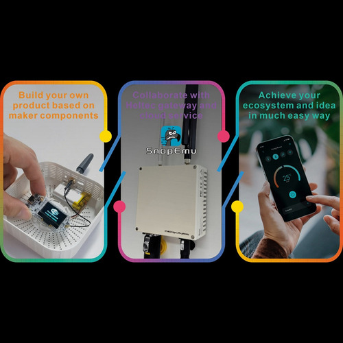Pare Eltec Automation Sx1262 Lora Esp32 Mhz 868-915, 2 Juego