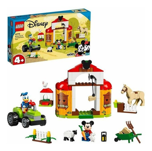 Lego Disney Granja De Mickey Y Pato Donald 118pcs 10775 Cantidad De Piezas 118